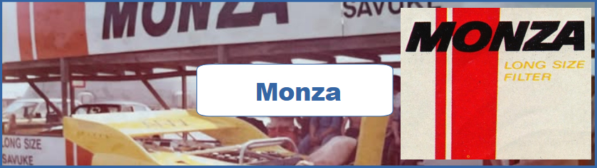 Monza Cigarettes Ad and Poster Collection