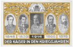 1914 Der Kaiser In Den Kriegsjahren