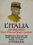 1918 L'Italia Ha Bisogno di Carne-frumento-grasso & zucchero
