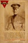 1918 YMCA. I wish unreservedly to commend its work for the Army. Pershing. United War Work Campaign