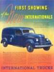 1937 International Trucks. First Showing of the New Internationals