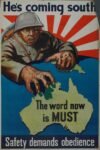 1942 He-s coming south. The world now is Must. Safety demands obedience