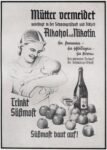 1942 Mütter vermeidet unbedingt in der Schwangerschaft und Stillzeit Alkohol und Nikotin