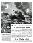 1942 Radio - Guide And Guardian Of Our Fighting Tanks. RCA Victor