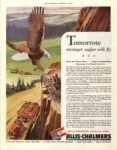 1942 Tomorrow stronger eagles will fly. Allis-Chalmers