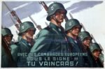 1943 Avec Tes Camarades Europeens Sous Le Signe SS Tu Vaincras!