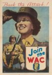 1943 Back the Attack! Join the WAC