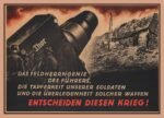 1943 Das Feldherrngenie Des Führers, Die Tapferkeit Unserer Soldaten Und Die Überöehemjeot Spöcjer Waffen Entscheiden Diesen Krieg!
