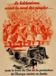 1943 Le bolchevisme serait la mort des peuples...mais le front de l'Est est la protection de l'Europe contre ce destin