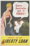 1943 Sorry, - Australia got it First! Invest In The 4th Liberty Loan