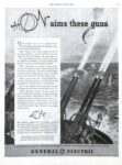 1944 The Amplityde aims these guns. General Electric