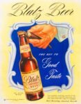 1945 Blatz Beer. The Key To Good Taste