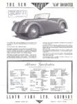 1947 Lloyd '650' Roadster. Advance Specification
