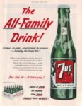 1951 The All-Family Drink! 7up