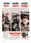 1951 You’re Set… You’re Safe… You’re Sure! Prestone
