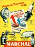 1955 Comme les Champions... exigez Marchal