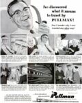 1955 I've discovered what it means to travel by Pullman!