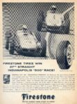 1960 Firestone Tires Win 37th Straight Indianapolis '500' Race!