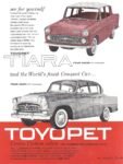 1960 Toyopet Tiara Four Door five passenger and Crown custom Sedan