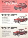 1961 Toyopet Tiara Economy Sedan, Crown Custom Station Wagon and Crown Custom Family Sedan