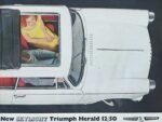 1963 Triumph Herald 12-50. New Skylight