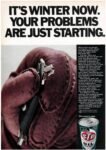 1967 It’s Winter Now. Your Problems Are Just Starting. STP Oil Treatment