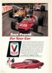 1967 Race Proved For Your Car. Valvoline Motor Oil