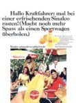 1968 Hallo Kraftfahrer. mal bei einer erfrischensen Sinalco rasten!