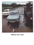 1969 Triumph 2000. Middle lane calm