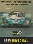 1972 Bougies Alternateurs Jodiumverlichting S.E.V. Marchal
