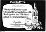 1972 Dujardin TV-Tip Dujardin Der Winbrand der Weinkenner