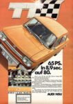 1972 NSU TT. 65 PS. In 8,9 sec. auf 80