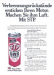 1972 Verbrennungsrückstände ersticken Ihren Motor. Machen Sie ihm Luft. Mit STP