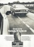 1976 Cream on by Formula 70 holds on. Dunlop