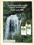 1977 For the taste that's always smooth, never rough... Come up to Kool