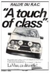 1982 Citroën Visa Chrono. Rallye Du R.A.C. 'A touch of class'