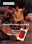1984 Pleasure is where you find it. Discover Viceroy Satisfaction
