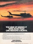 1984 You Wind Up Wishing It Were More Than One Weekend A Month. Army Reserve. Be All You Can Be