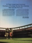 1990 Toyota. If They Look Like College Football Players, You're Only Seeing Part Of The Picture