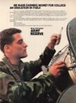 1990 We Make Earning Money For College An Education In Itself. Be All You Can Be. Army Reserve