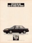 1991 Mercury Tracer LTS. Step On The Gas And The Whole Car Moves
