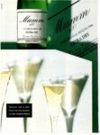 1992 Mumm. Manchal muß es eben Mumm sein. Der Deutsche mit dem trockenen Akzent