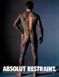 1997 Absolut Restraint. Absolut Vodka
