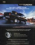1999 Toyota Tundra. You can't control chaos, but you can stop well short of it