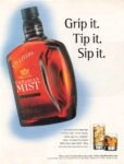 2001 Grip It. Tip it. Sip it. Canadian Mist