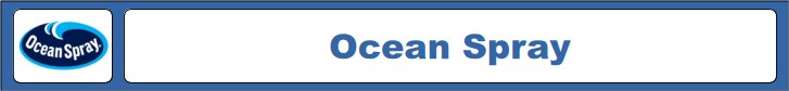 Ocean Spray Ad and Poster Collection