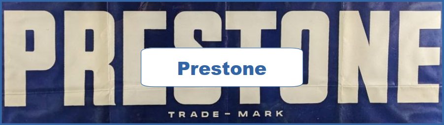 Prestone Ad and Poster Collection
