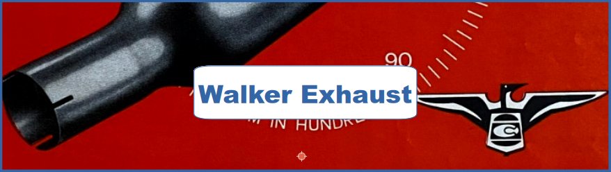 Walker Exhaust Ad and Poster Collection
