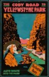 1916 The Cody Road To Yellowstone Park via Burlington Route