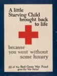 1918 A little Starving Child brought back to life because you went without some luxury